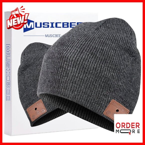 Bluetooth Beanie Wireless Knit Cap 30H Playtime HD Speakers Microphone main image 7